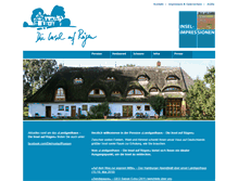 Tablet Screenshot of die-insel-auf-ruegen.de